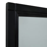 Black Wood XL Mirror