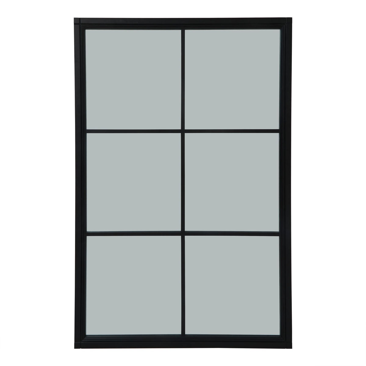 Black Wood XL Mirror