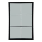 Black Wood XL Mirror