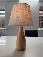 Bottle Beech Style Rechargeable Touch Lamp with Shade