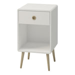 Softline 1 Drawer Chest Off White