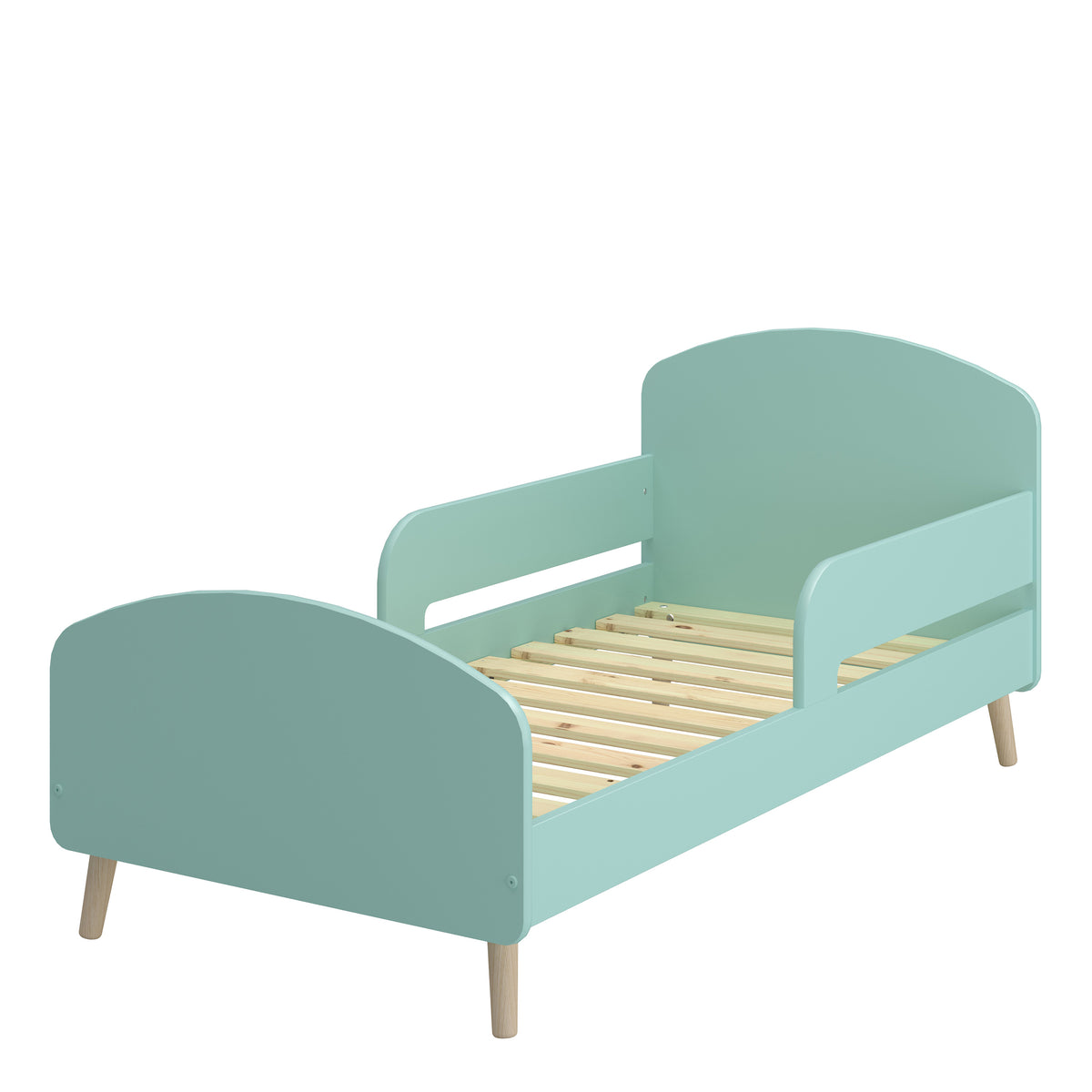 Gaia Toddler Bed 70x140 cm in Cool Mint