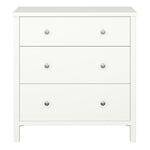 Tromso 3 Drawer Chest Off White