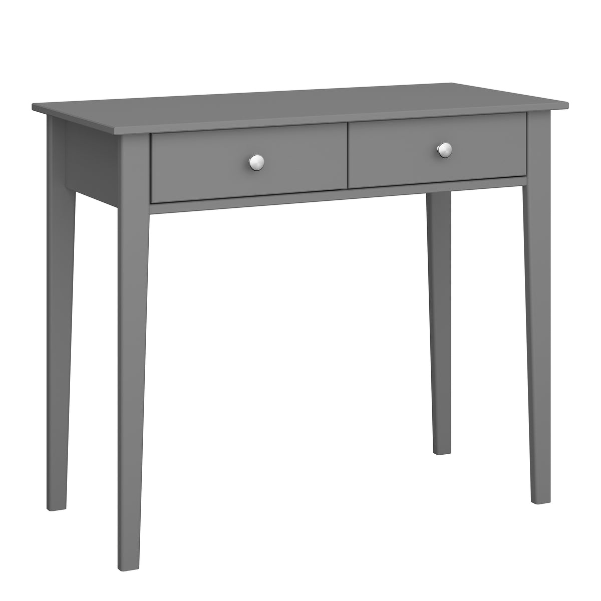 Tromso desk 2 drawers Gray