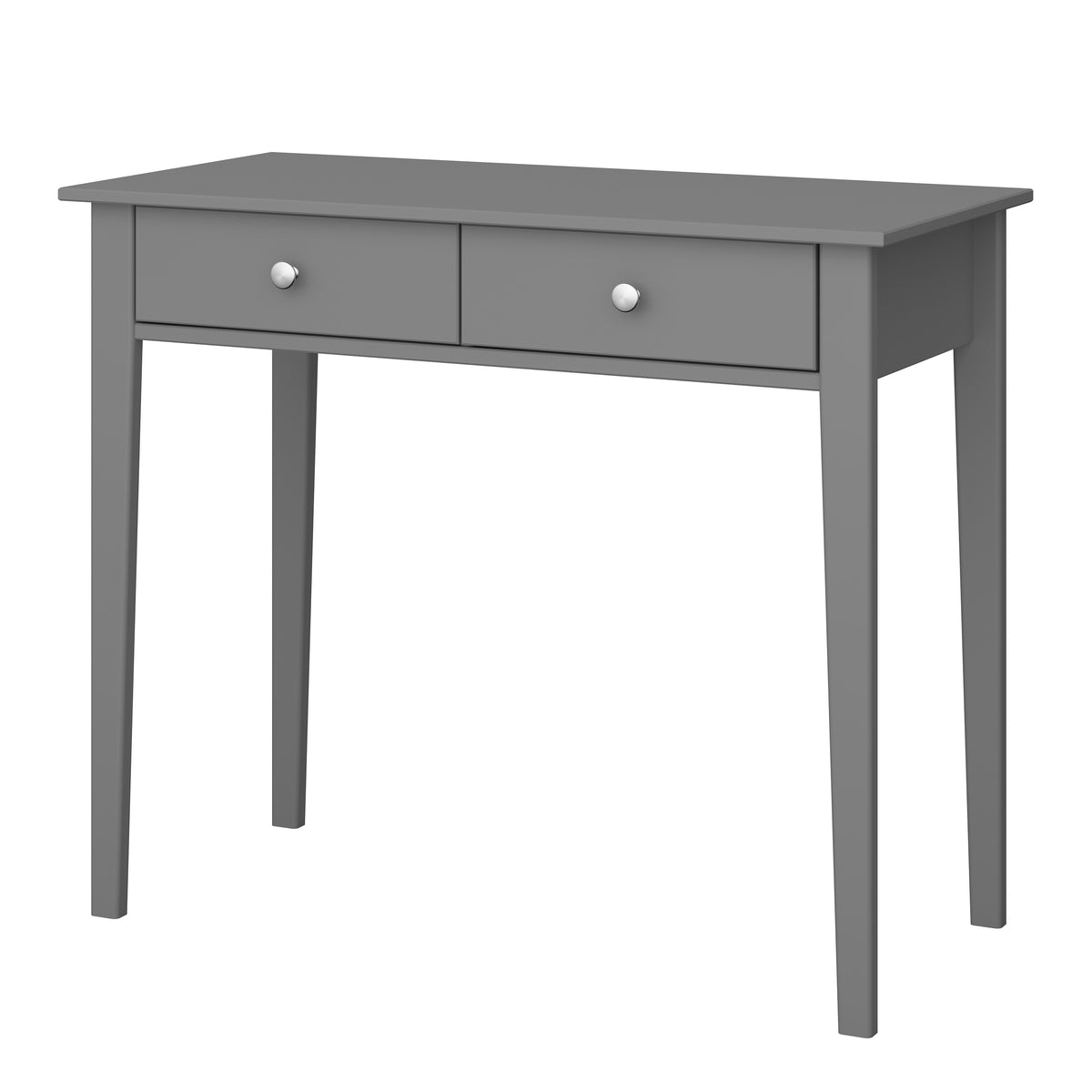 Tromso desk 2 drawers Gray