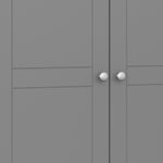 Tromso 2 Door Robe Grey