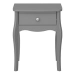 Baroque Nightstand Grey