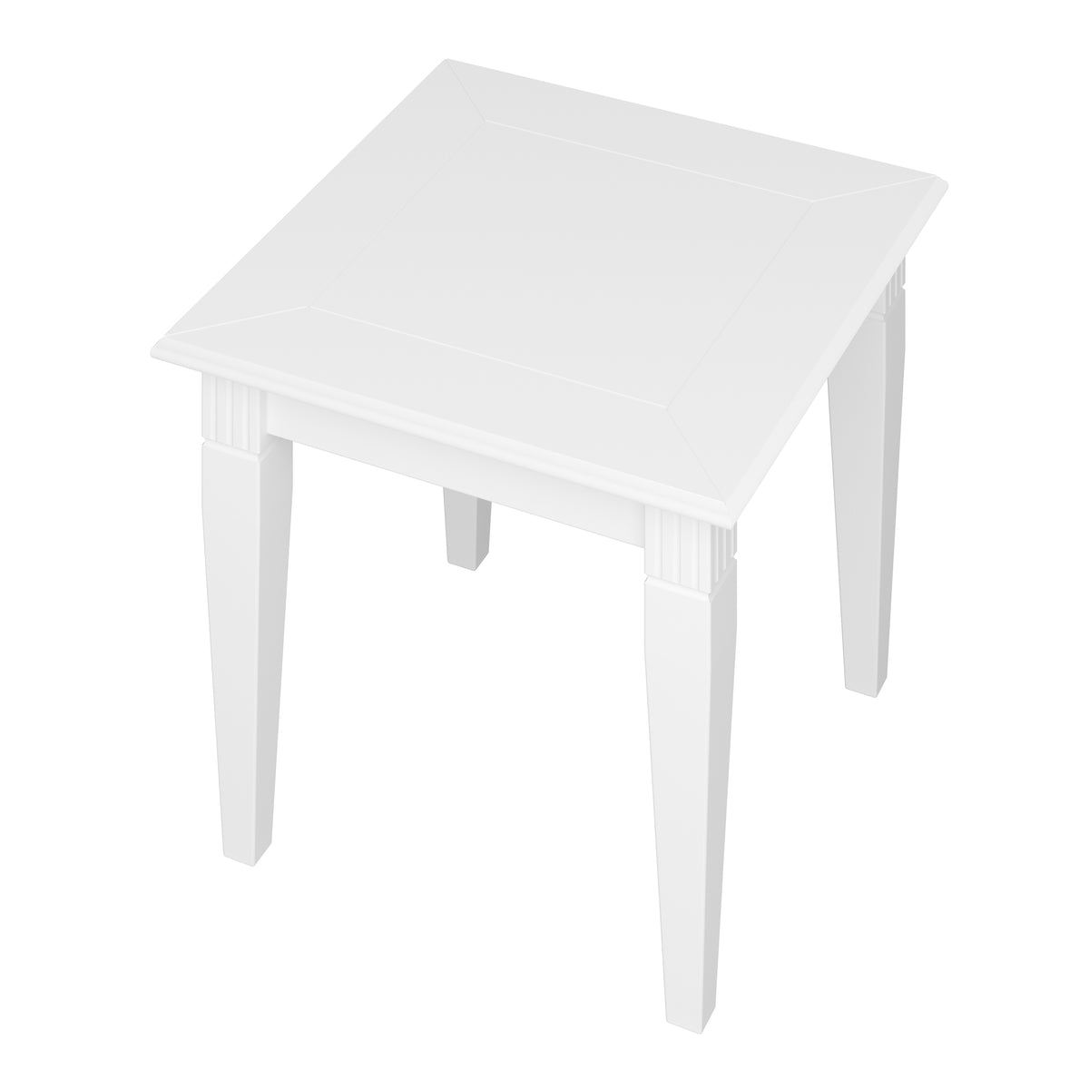 Venice Side Table, Pure White