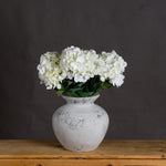 Darcey Antique White Vase