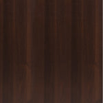 Imperial Tall Glazed 1 Door 2 Drawer Narrow Cabinet in Dark Mahogany Melamine