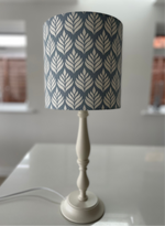 Elise Lampshade in Chambray Blue