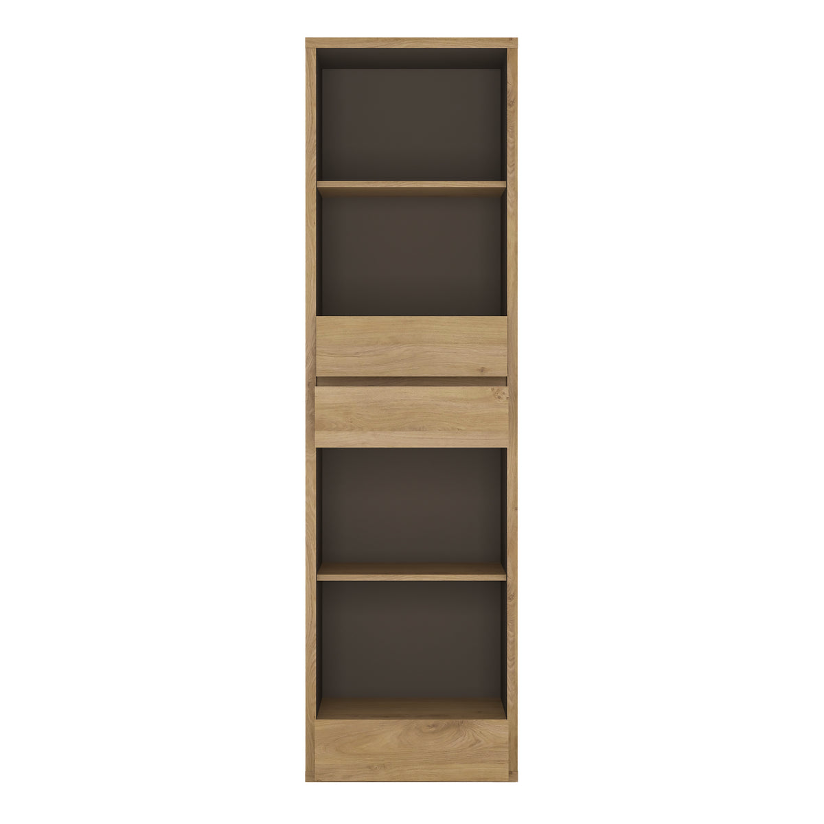 Shetland Tall Narrow 3 Drawer bookcase