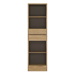 Shetland Tall Narrow 3 Drawer bookcase