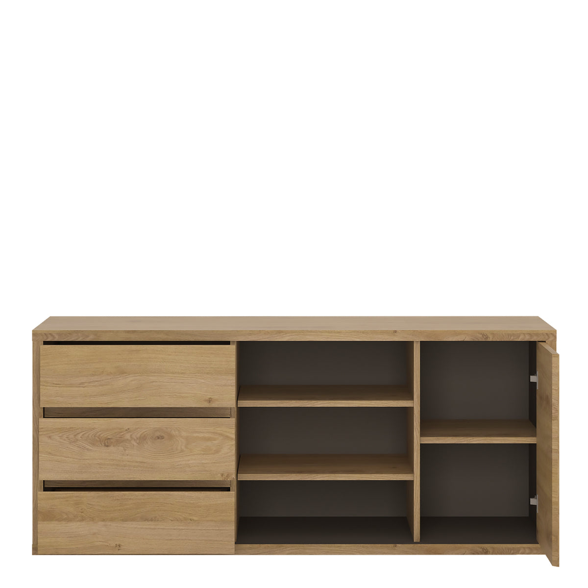 Shetland 1 Door 3 drawer TV cabinet