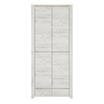 Angel 2 Door 2 Drawer Fitted Wardrobe in White Craft Oak