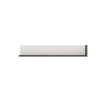 Zingaro Wall shelf 133 cm in Grey and White