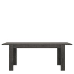 Zingaro Dining table in Grey and White