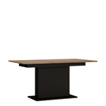 Brolo Extending Dining tablein Walnut and Black