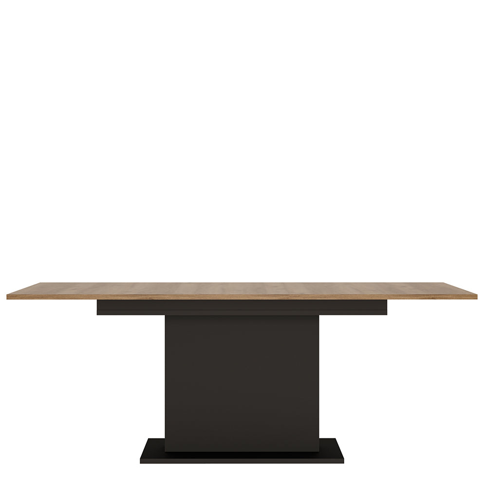 Brolo Extending Dining tablein Walnut and Black