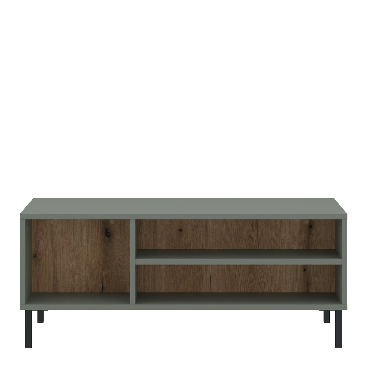 Darwin Coffee Table in Green/Oak