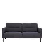 Larvik 2.5 Seater Sofa -Anthracite, Black Legs