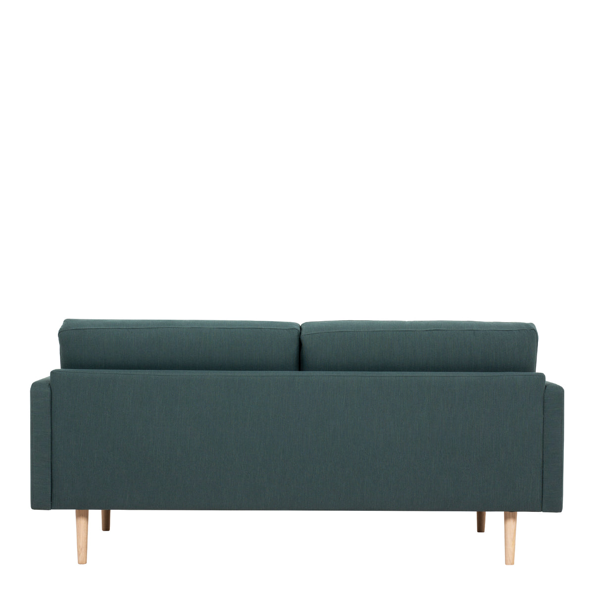 Larvik 2.5 Seater Sofa - Dark Green, Oak Legs