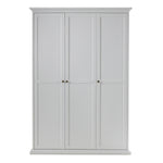 Paris Wardrobe with 3 Doors in White