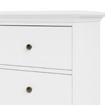 Paris Chest of 4 Drawers in White