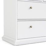 Paris Chest of 4 Drawers in White