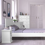 Paris Chest of 6 Drawers in White