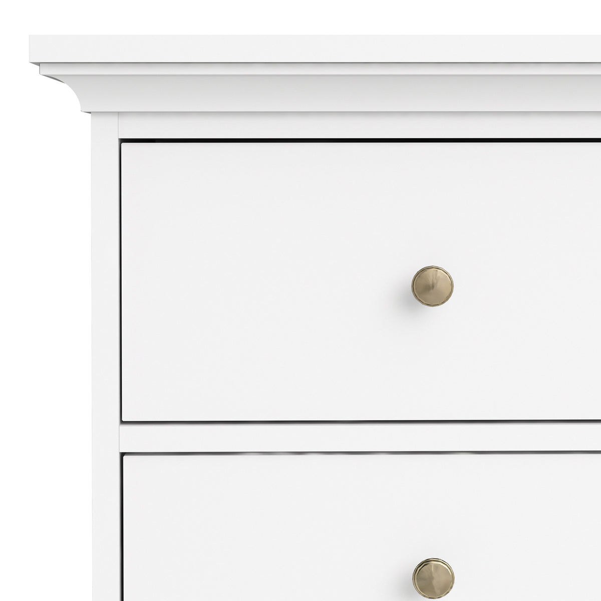 Paris Chest of 8 Drawers in White