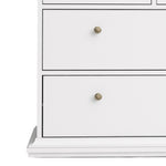 Paris Chest of 8 Drawers in White