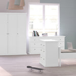 Paris Chest of 8 Drawers in White