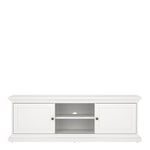 Paris TV-unit 2 frame Doors in White