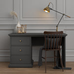 Paris Desk in Matt Grey