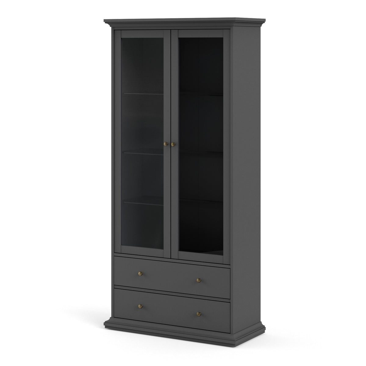 Paris China cabinet in Matt Grey