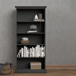 Paris Tall Bookcase in Matt Grey