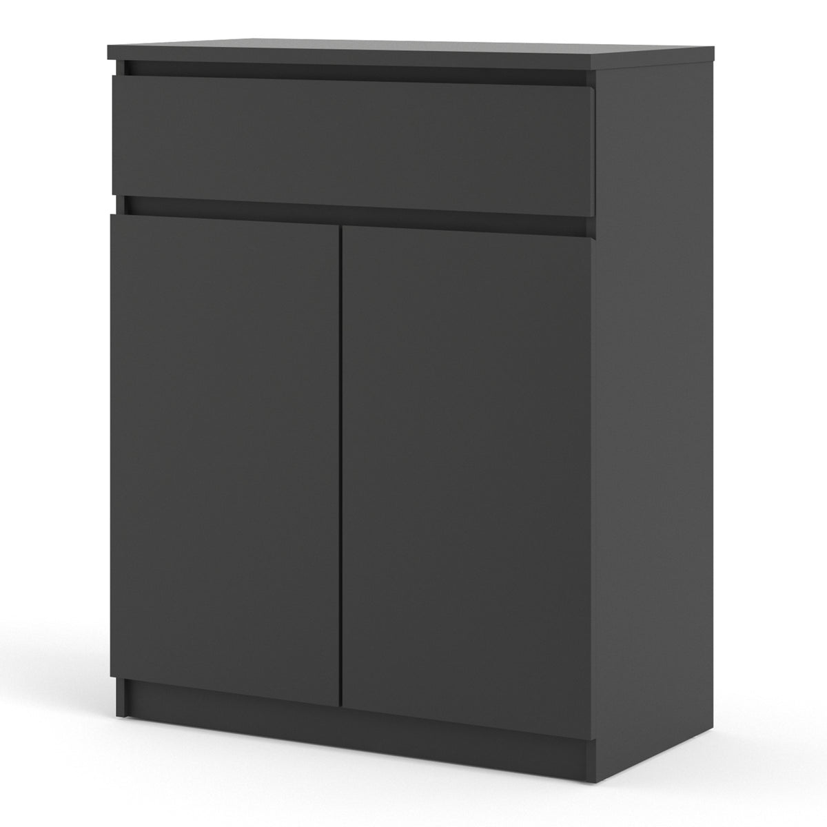 Naia Sideboard - 1 Drawer 2 Doors in Black Matt