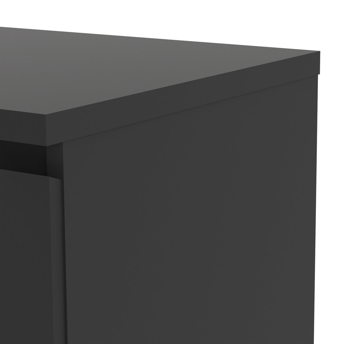 Naia Sideboard - 1 Drawer 2 Doors in Black Matt