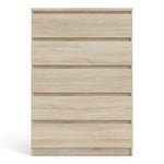 Naia Chest of 5 Drawers in Jackson Hickory Oak