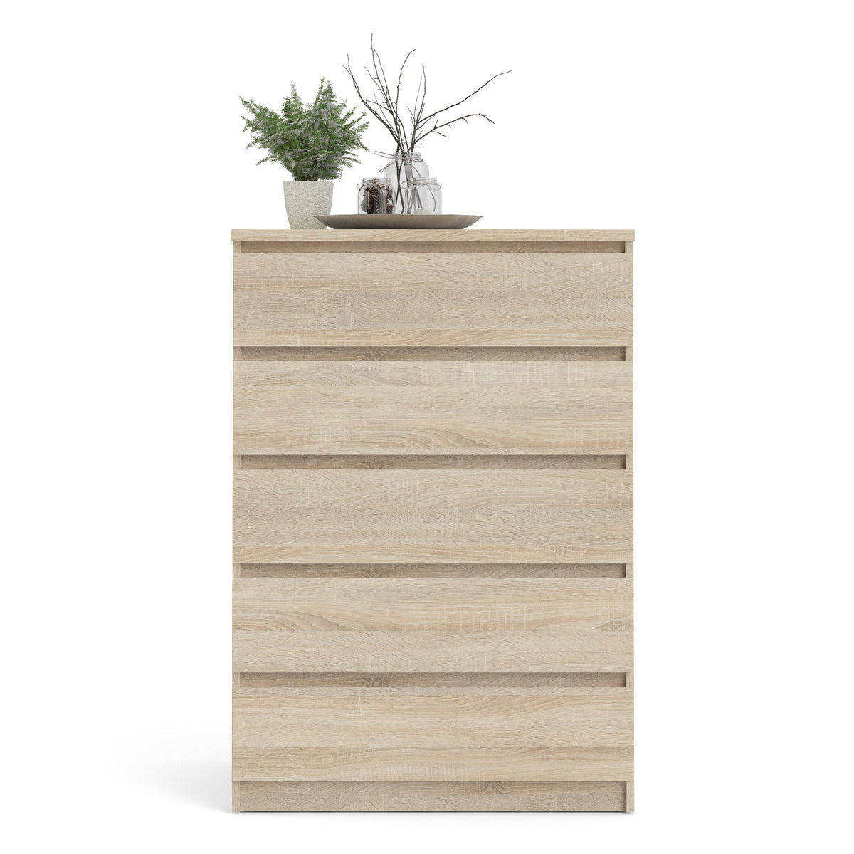 Naia Chest of 5 Drawers in Jackson Hickory Oak