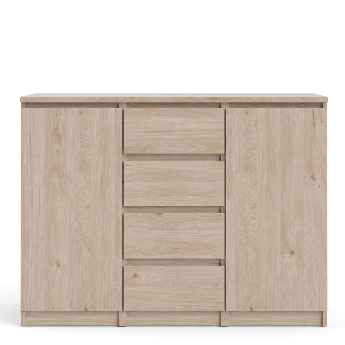 Naia Sideboard4 Drawers 2 Doors in Jackson Hickory Oak