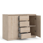 Naia Sideboard4 Drawers 2 Doors in Jackson Hickory Oak