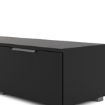 Match TV Unit 2 Drawers 2 Shelf in Black