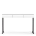 Function Plus Desk 3 Drawers in White