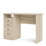 Function Plus 4 Drawer Desk in Oak