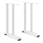 Prima Desk 150 cm in White with White legs