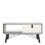 Ry Coffee table with 1 drawer Matt White