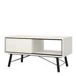 Ry Coffee table with 1 drawer Matt White