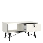 Ry Coffee table with 1 drawer Matt White